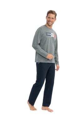 Erkek Uzunkol Mevsimlik Pijama Takım - 2