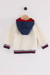 Erkek Welsoft Bebek Mont, Fermuarlı Mont, Kapşonlu Mont , Süper Yumuşak Kumaş - Thumbnail