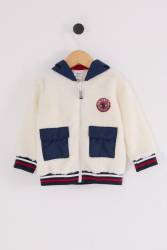 Erkek Welsoft Bebek Mont, Fermuarlı Mont, Kapşonlu Mont , Süper Yumuşak Kumaş