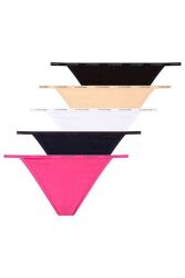 İnce Kenar 5'li Ekonomik Paket Kadın Slip (1)