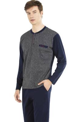 Pierre Cardin - Jakarlı Erkek Pijama Takım (1)