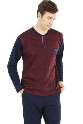 Pierre Cardin - Jakarlı Erkek Pijama Takım