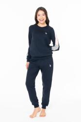 Kadın 2 İplik Dokuma Kışlık Uzunkol Dar Paça Ev Giyim Pijama Takım,  - 3