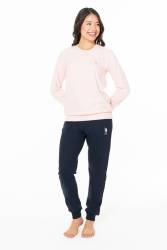 Kadın 2 İplik Kışlık Ev Giyim Pijama Takım - Thumbnail