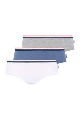 U.S. Polo Assn. - Kadın 3'lü Düşük Bel Şort Külot