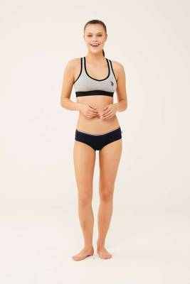 Kadın 3'lü Düşük Bel Şort Külot - 10