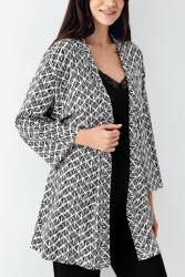 Kadın 3'lü Siyah Takım, %50 Pamuk %50 Modal - Thumbnail