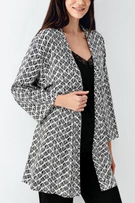 Kadın 3'lü Siyah Takım, %50 Pamuk %50 Modal - 4