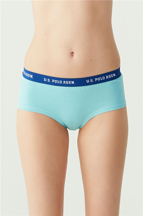 Kadın 3'lü Şort (1 Pakette 3 renk Pembe Gri Mint)