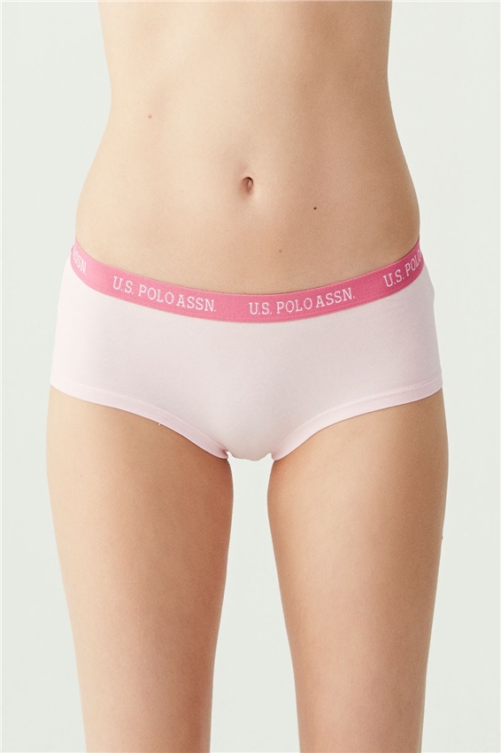 Kadın 3'lü Şort (1 Pakette 3 renk Pembe Gri Mint)