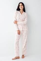 Kadın Modal Pamuk Gömlek Pijama Takım, %50 Modal %50 pamuk (1)
