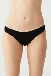 Kadın 5'li Ekonomik Paket İnce Lastikli Slip Siyah Beyaz Ten - 6