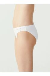 Kadın 5'li Ekonomik Paket İnce Lastikli Slip Siyah Beyaz Ten - 10