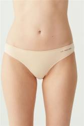 Kadın 5'li Ekonomik Paket İnce Lastikli Slip Siyah Beyaz Ten