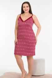 Kadın Askılı Büyük Beden Gecelik,  viskon kumaş (1)