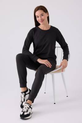 Pierre Cardin - Kadın Comfort Kumaş Uzun Kol Pijama Takım