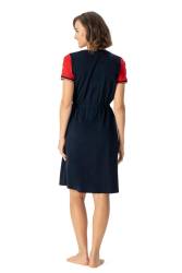 Kadın Gecelik %100 Pamuklu - Thumbnail