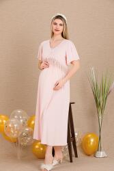 Kadın Hamile Lohusa Gecelik Sabahlık Takım - 6