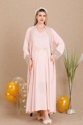 Kadın Hamile Lohusa Gecelik Sabahlık Takım