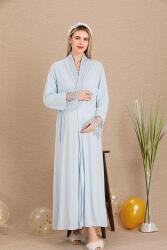 Kadın Hamile Lohusa Gecelik Sabahlık Takım - 8
