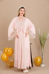 Kadın Hamile Lohusa Gecelik Sabahlık Takım - 1