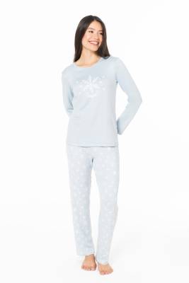 U.S. Polo Assn. - Kadın İnce Polar Pijama Takım