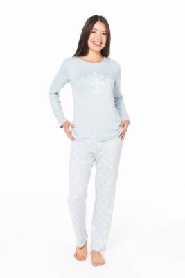 U.S. Polo Assn. - Kadın İnce Polar Pijama Takım (1)