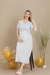 Kadın Kısakollu Hamile Lohusa Gecelik (1)