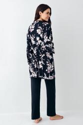 Kadın Lacivert 3'lü Takım, %50 pamuk %50 modal - 5