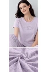 Kadın Pijama Takımı %50 Pamuk %50 Modal – Yumuşak Dokulu, Nefes Alan, Günlük Rahat Pijama Takım - 5