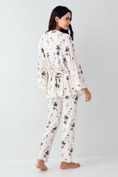 Kadın Sabahlık Pijama Bralet 3'lü Takım - 5