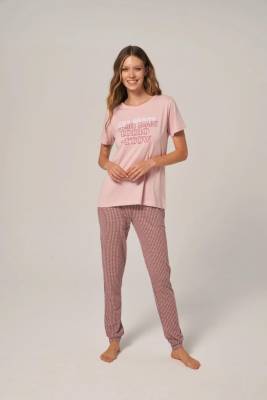 Poleren - Kadın T-shirt Pantolon Takım (1)