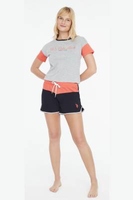U.S. Polo Assn. - Kadın T-Shirt Şort Takım (1)