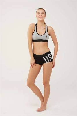 Kadın Turuncu Büstiyer Şort Takım - 21