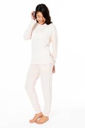 Kadın Uzunkol Dar Paça Ev Giyim - Thumbnail