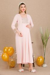 Kadın Uzunkol Hamile Lohusa Gecelik - 5