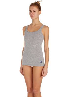 Kalın Askılı Kadın Sporcu Atlet - 5