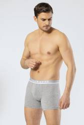 Kemeri Cacharel Yazılı Erkek Boxer, %95 pamuk %5 likralı Erkek Boxer - Thumbnail