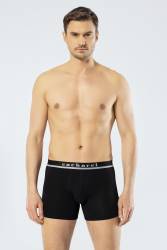 Kemeri Cacharel Yazılı Erkek Boxer, %95 pamuk %5 likralı Erkek Boxer - Thumbnail