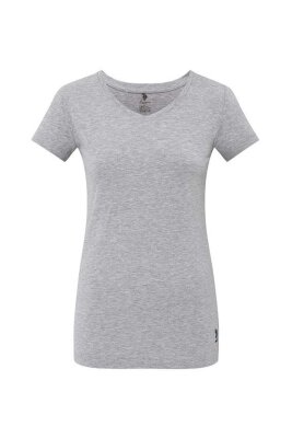 Kısa Kollu V Yaka Kadın T-Shirt - 7