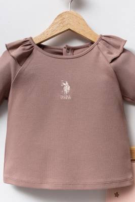 U.S. Polo Assn. - Kız Bebek %100 Pamuklu Takım (1)
