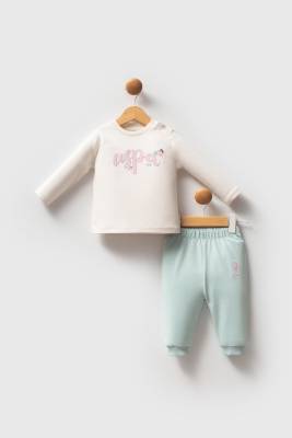 U.S. Polo Assn. - Kız Bebek 3'lü Takım, 2 İplik Dokuma (1)