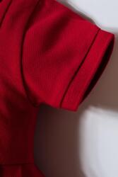 Kız Bebek Pike Elbise %100 Pamuk Polo Yaka Günlük & Yazlık Elbise - 16