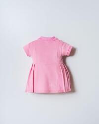 Kız Bebek Pike Elbise %100 Pamuk Polo Yaka Günlük & Yazlık Elbise - 21