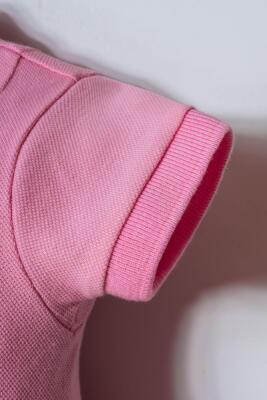 Kız Bebek Pike Elbise %100 Pamuk Polo Yaka Günlük & Yazlık Elbise - 22