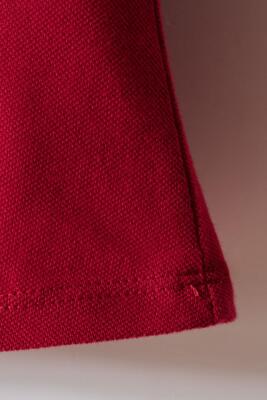 Kız Bebek Pike Elbise %100 Pamuk – Polo Yaka Yazlık Günlük Elbise - 5