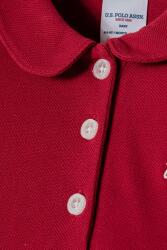 Kız Bebek Pike Elbise %100 Pamuk – Polo Yaka Yazlık Günlük Elbise - 6