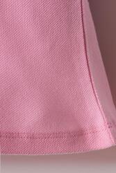 Kız Bebek Pike Elbise %100 Pamuk – Polo Yaka Yazlık Günlük Elbise - 11