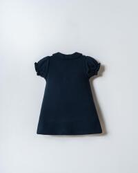 Kız Bebek Pike Elbise %100 Pamuk – Polo Yaka Yazlık Günlük Elbise - 16