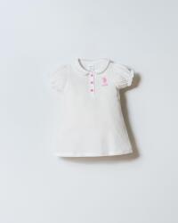 Kız Bebek Pike Elbise %100 Pamuk – Polo Yaka Yazlık Günlük Elbise - 19